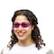 Bison Life Crystal, Safety Glasses, Anti-Scratch, Purple Lens, Frameless BLSH-ESCR-CLCT-SG6PR-12 - alternate 3